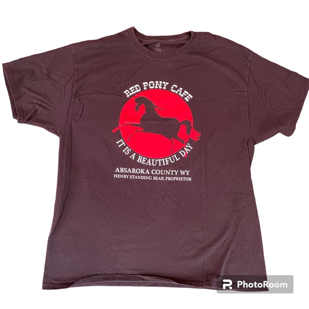 Longmire fans Red Pony Cafe men’s black t-shirt XL